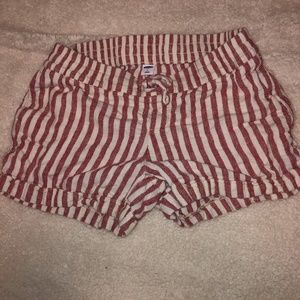 ONLY WORN ONCE striped shorts